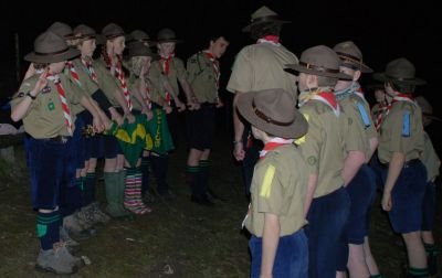 Scouts being invested